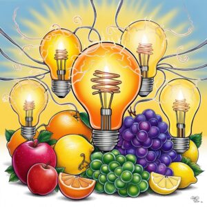 Juicy Currents: Fruity Electricity