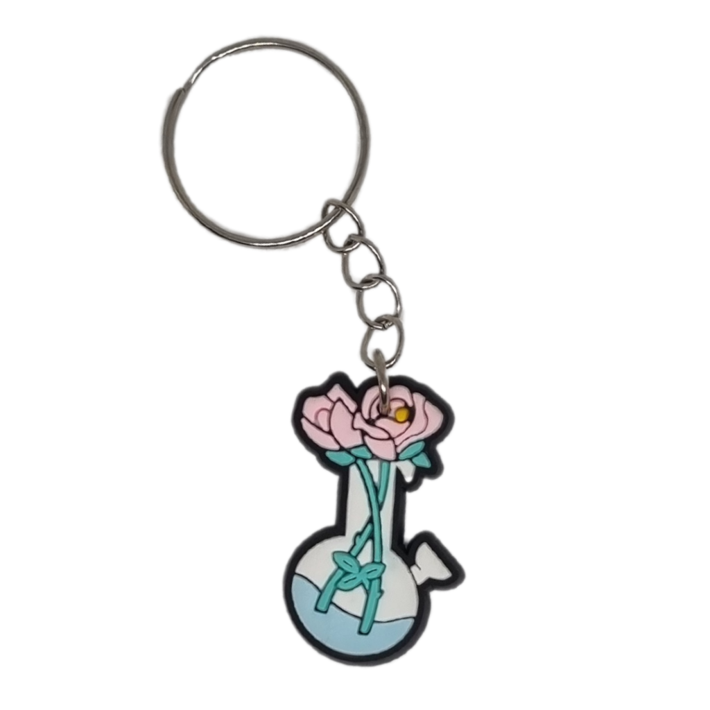 Science keychain 6 Roses