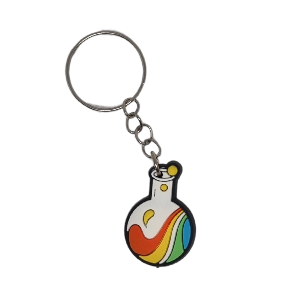 Science keychain 9 Rainbow
