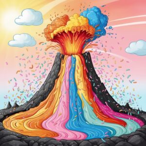 Magma Mayhem: The Volcanic Eruption